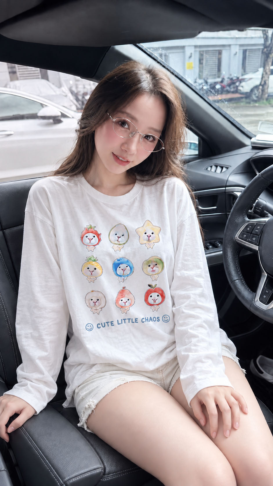 Cute Little Chaos Long Sleeve TEE