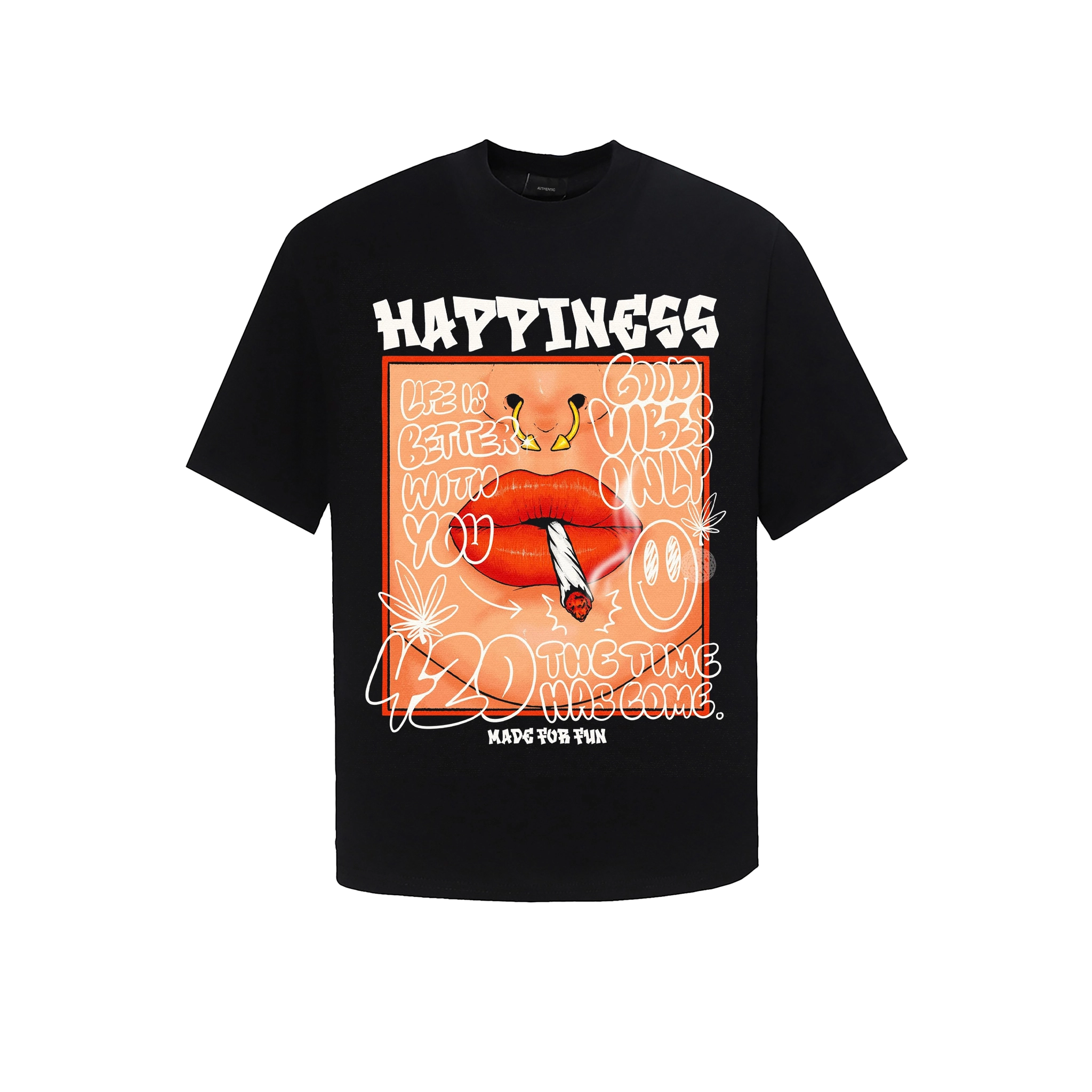 Áo HAPPINESS x BOOKED