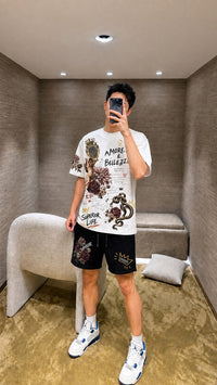 Bộ White Art Collage
