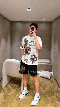 Bộ White Art Collage