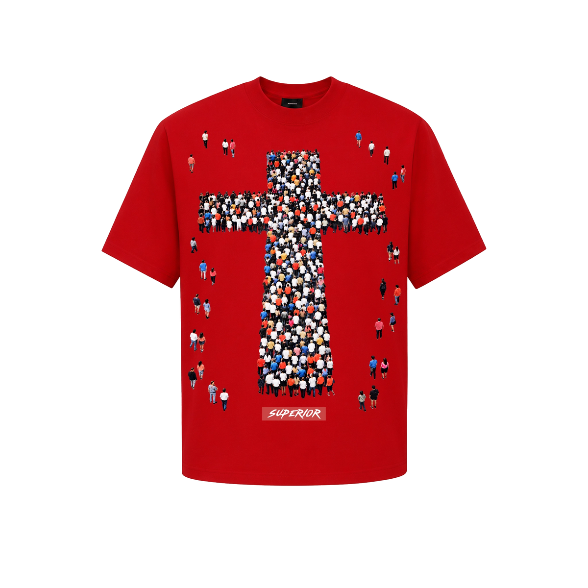 Áo Crowd Cross Tee