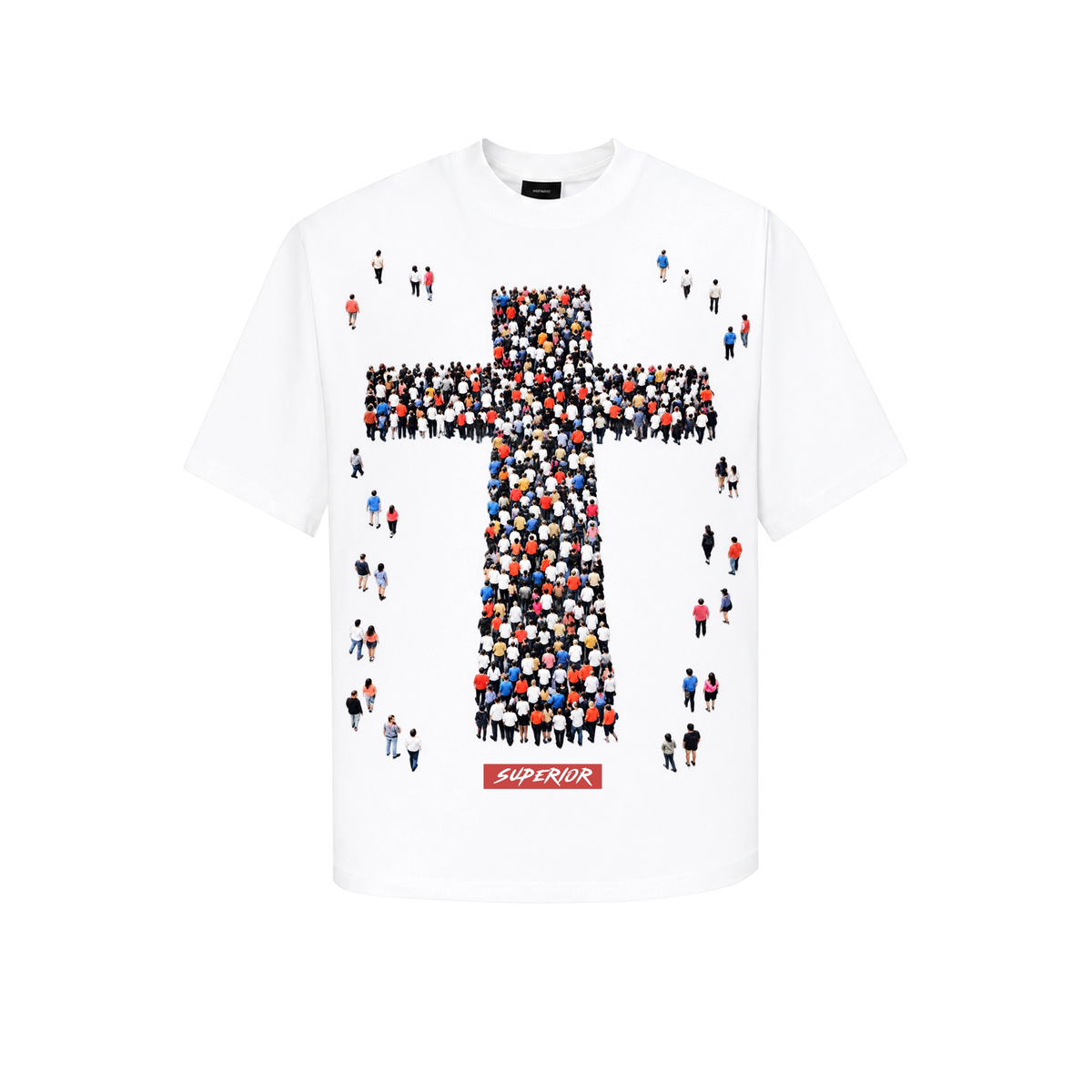 Áo Crowd Cross Tee