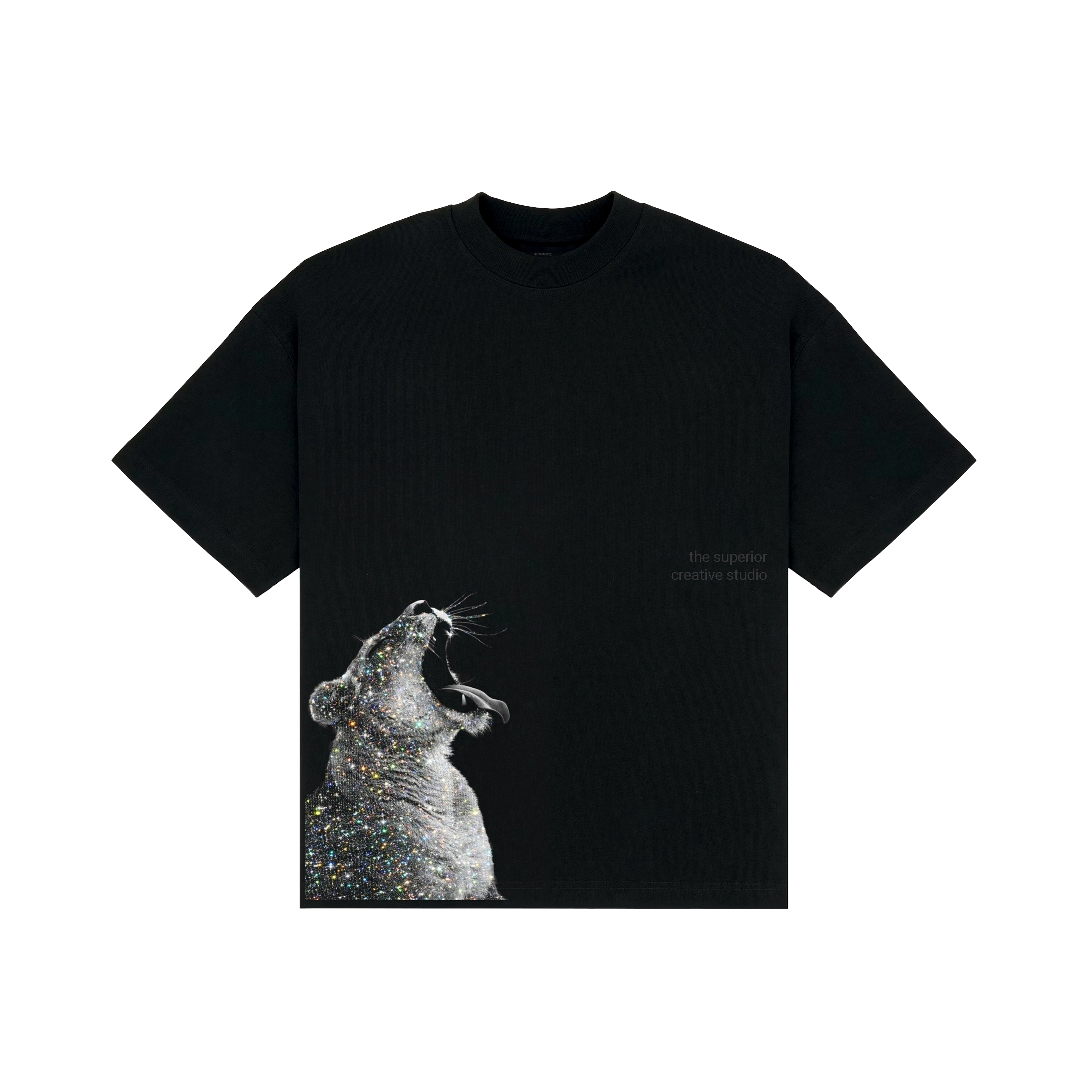 Áo Leopard glitter SS2025