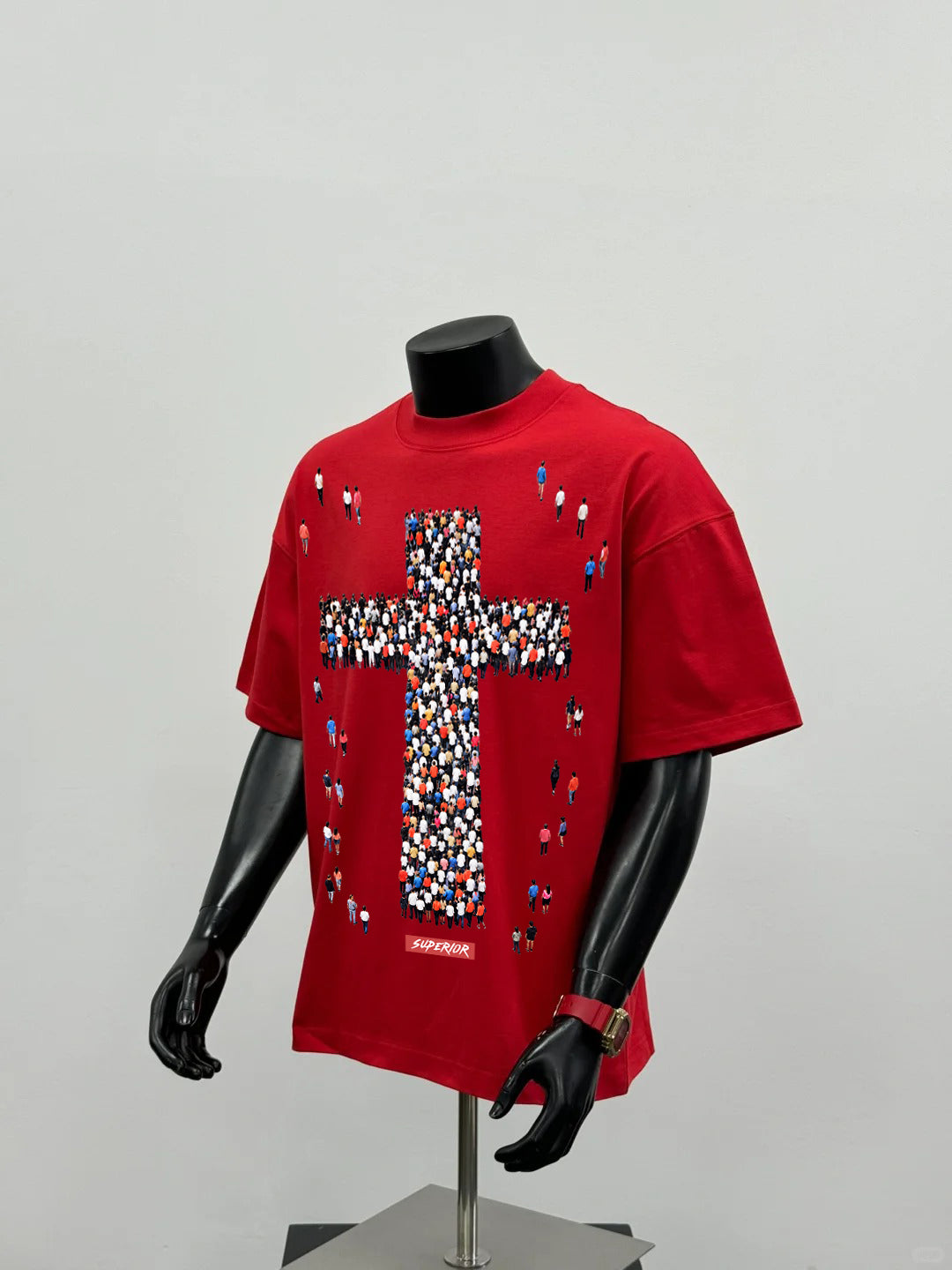 Áo Crowd Cross Tee
